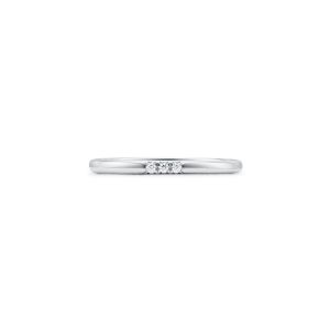 Diamond ring - white gold - lab moissanite-for woman