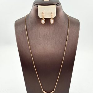 Diamond Set-rose gold-lab grown diamond(CVD)-for woman